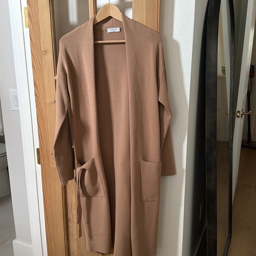Aritzia Long Cardigan Sweater